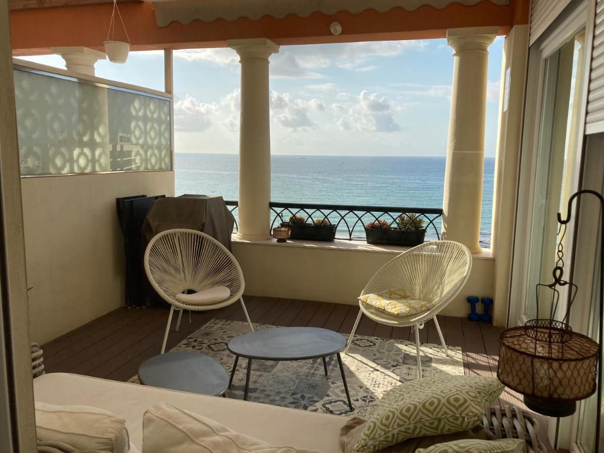 Apartamento Ático Loft en frente al mar terraza vista espectacular Alicante Exterior foto
