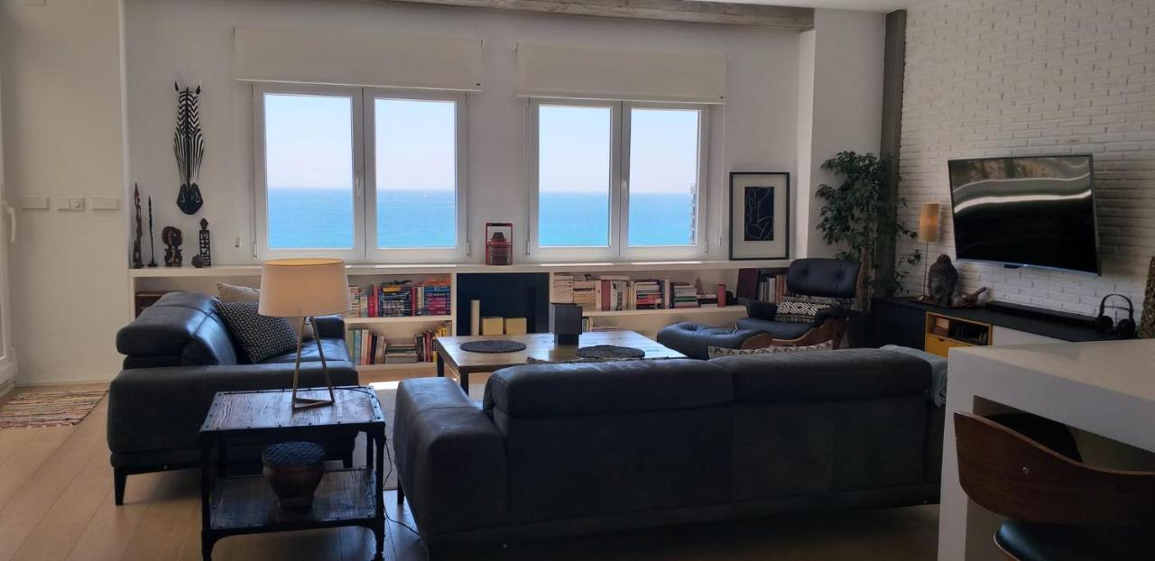 Apartamento Ático Loft en frente al mar terraza vista espectacular Alicante Exterior foto
