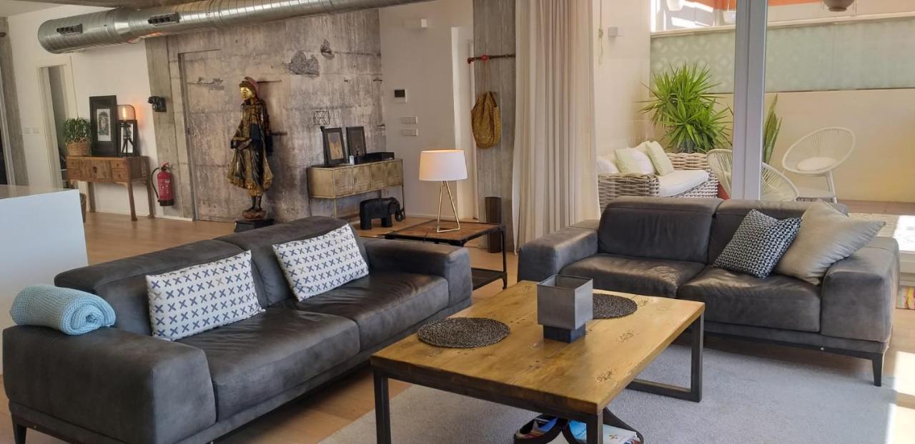 Apartamento Ático Loft en frente al mar terraza vista espectacular Alicante Exterior foto